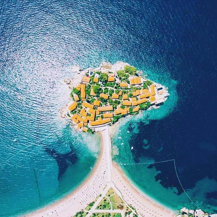 Apartments Dragisic Sveti Stefan Dış mekan fotoğraf